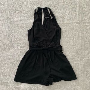 Express Black Romper-Size S